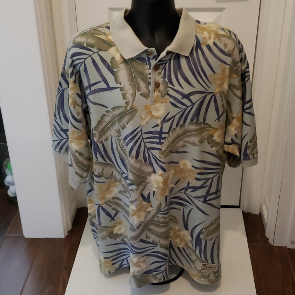 Vintage 90s Tommy Baham Hawaiian Shirt Size XL